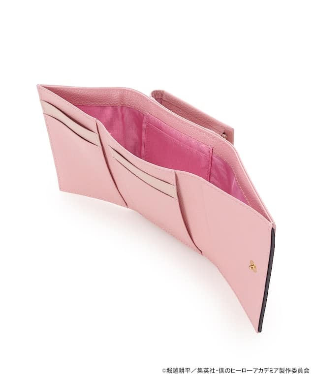 『僕のヒーローアカデミア』「麗日お茶子」コレクション 折財布 ベビーピンク 00