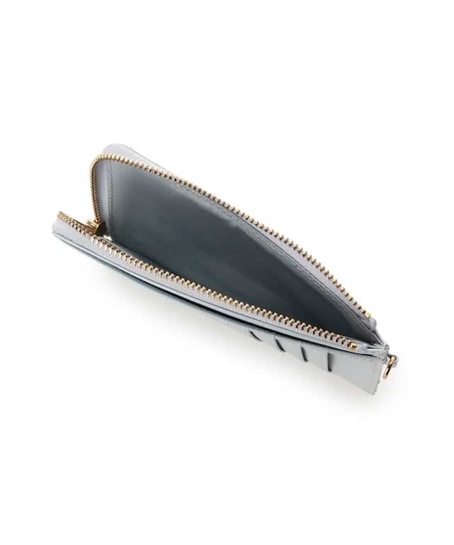 クリアハートビジュー フラグメントケース ライトブルー 00