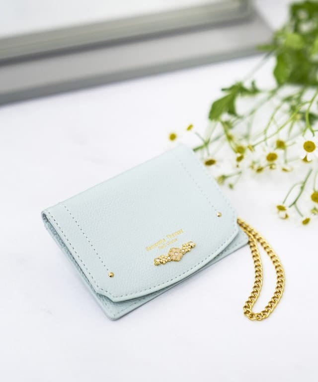 フラワーアーチ パスケース ミント 00