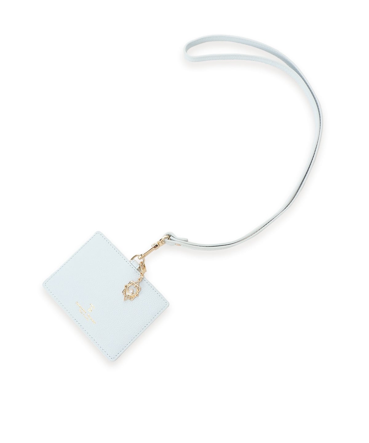 チャーム付きIDケース ライトブルー 00