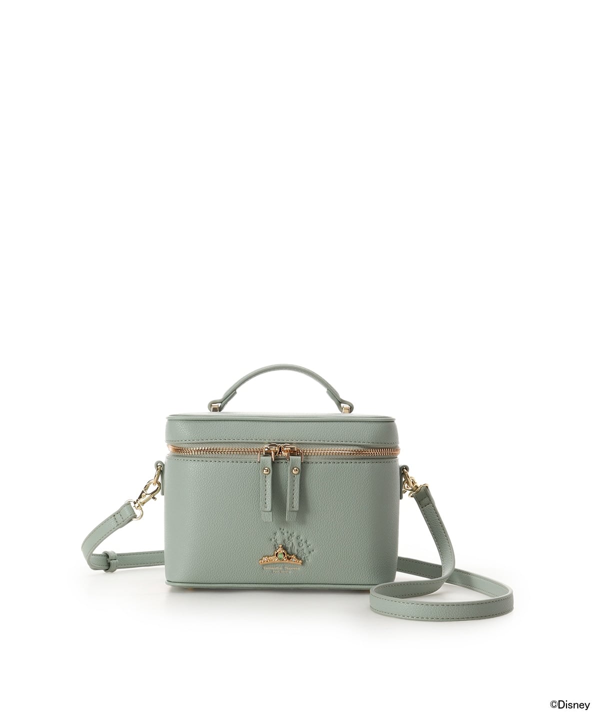 「ディズニープリンセスコレクション」バニティバッグ ミント 00