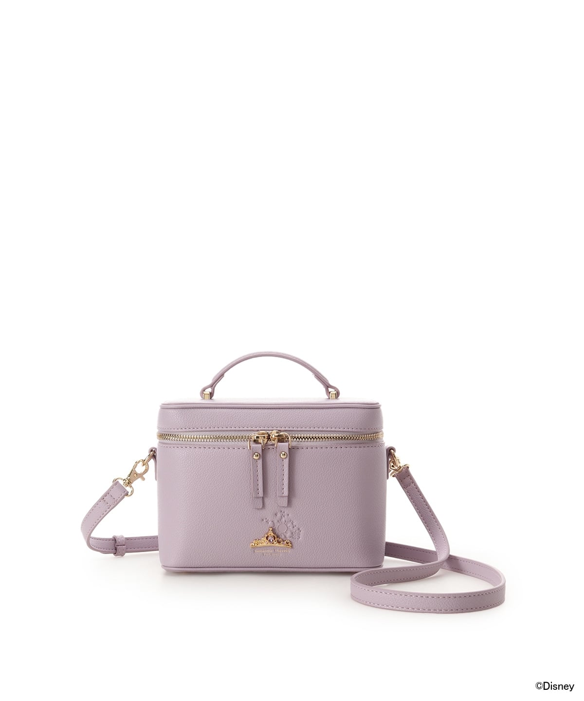 「ディズニープリンセスコレクション」バニティバッグ ラベンダー 00