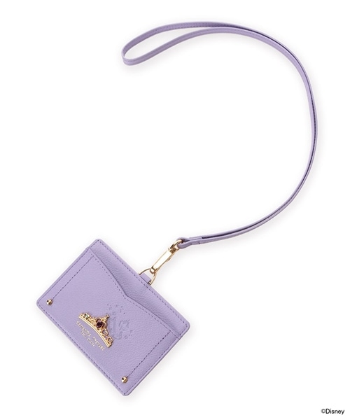 「ディズニープリンセスコレクション」IDケース ジャスミン　ライラック 00
