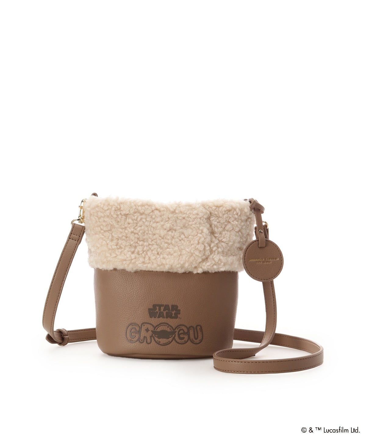 『スター・ウォーズ』「グローグー」コレクション ミニショルダーバッグ ベージュ 00