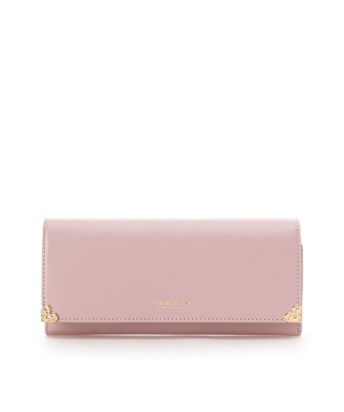 ハート金具 長財布 ピンク 00