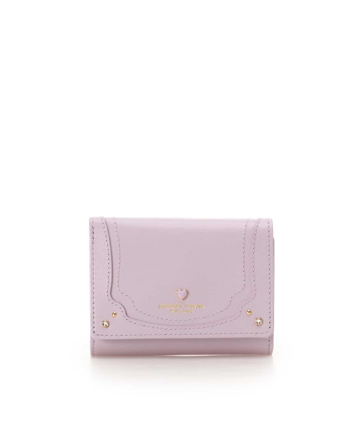 プチハート 折財布 ラベンダー 00