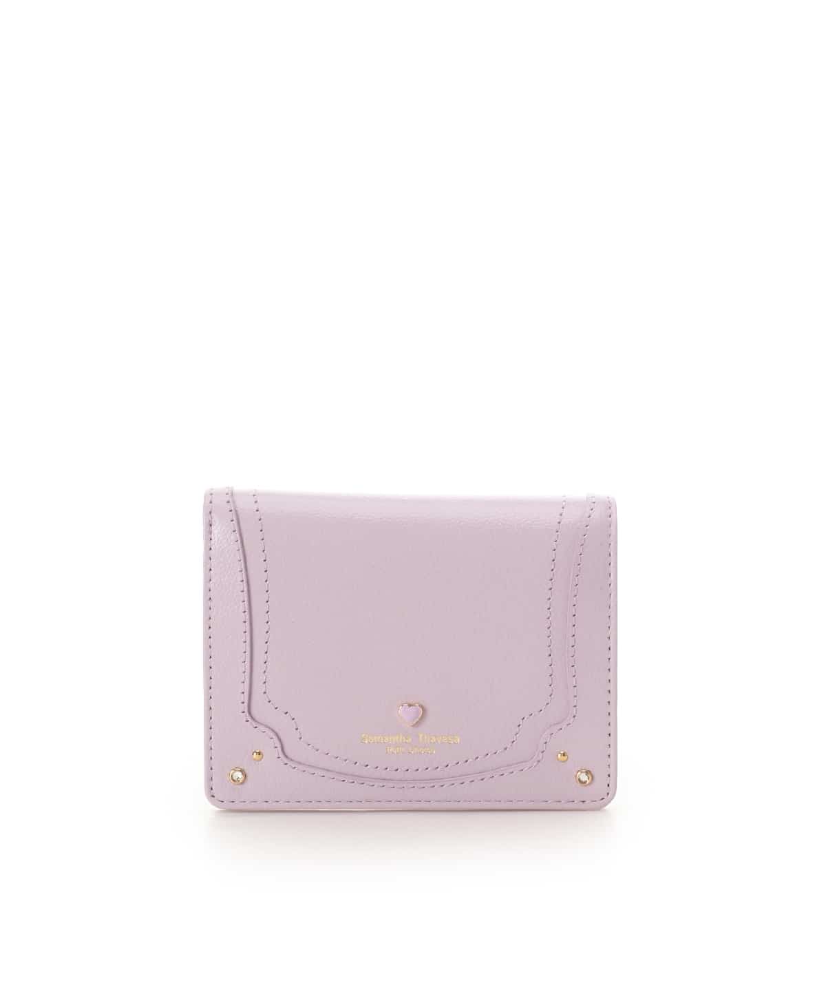 プチハート 二つ折り財布 ラベンダー 00