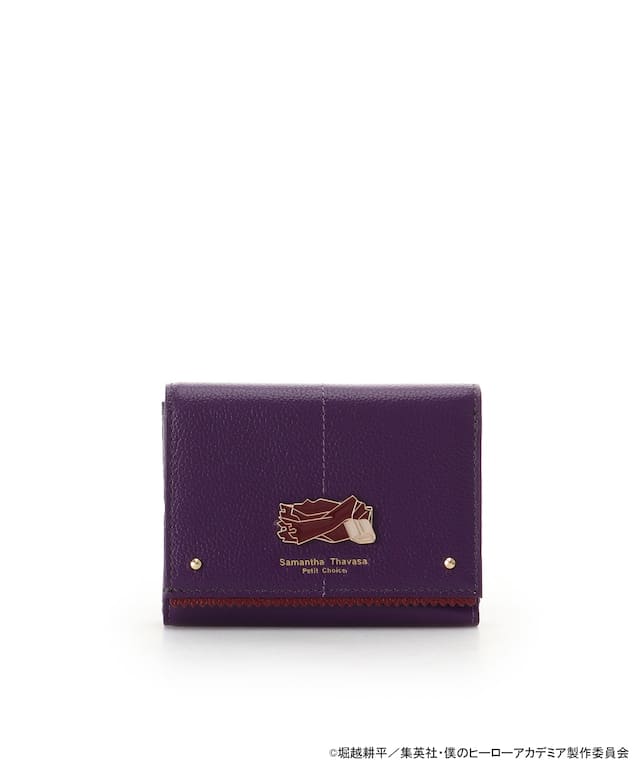『僕のヒーローアカデミア』「死柄木弔」コレクション 折財布 レッドパープル 00