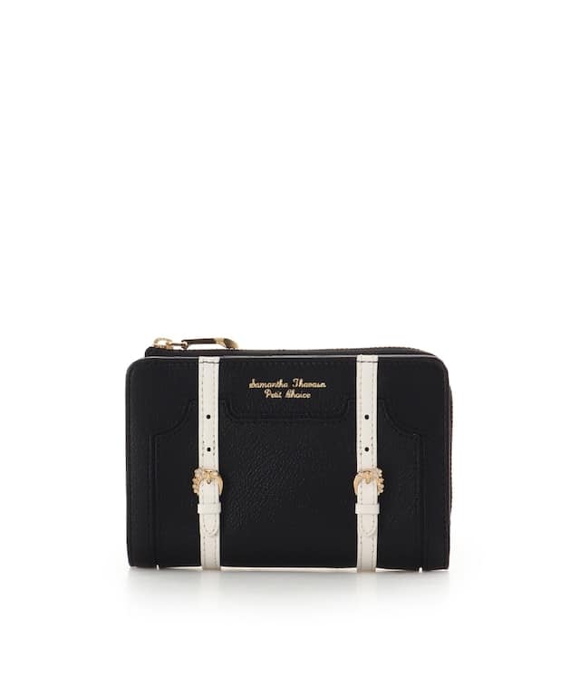 トロッターケースモチーフ 折財布(ブラック)｜ サマンサタバサ プチ