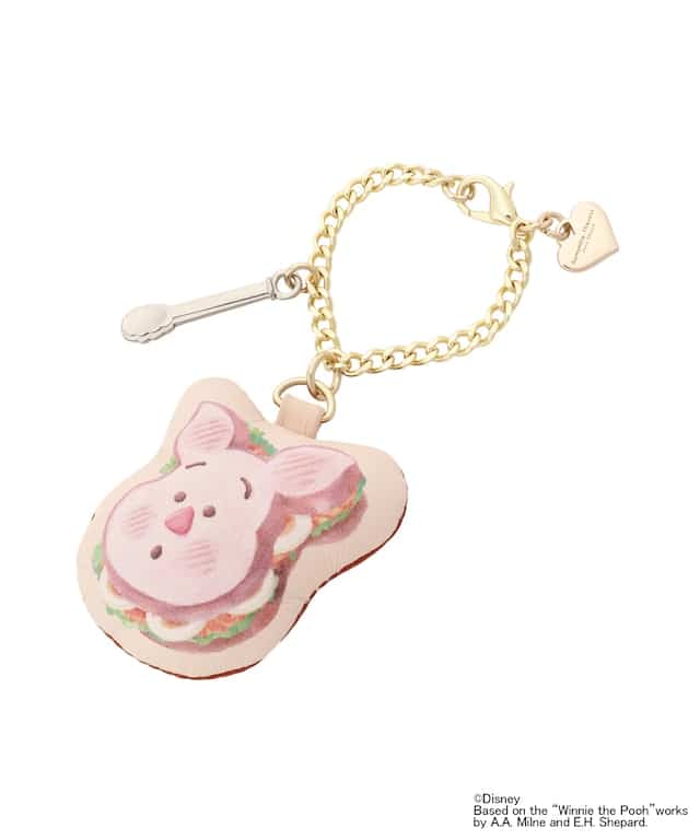 ディズニー『Nuiパン』コレクション「ピグレット」バッグチャーム ゴールド 00
