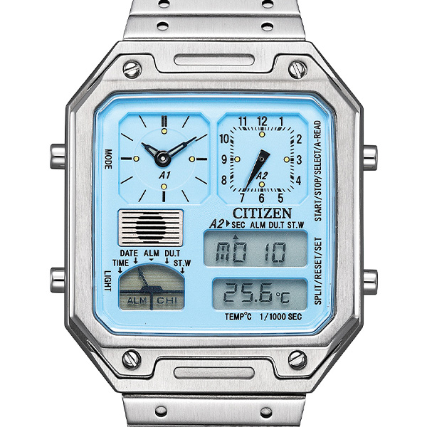 RECORD LABEL レコードレーベル THERMO SENSOR PLAYGROUND Edition 特定店限定モデル JG2120-73L クォーツ メンズ