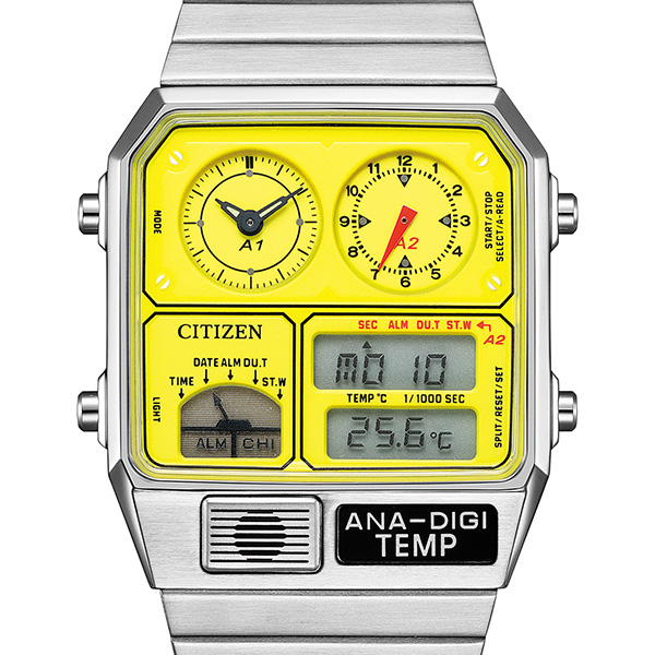 RECORD LABEL レコードレーベル ANA-DIGI TEMP PLAYGROUND Edition 特定店限定モデル JG2170-59Y クォーツ メンズ