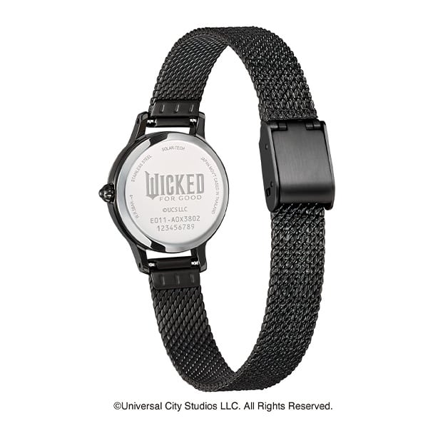 wicca ソーラーテック UNIVERSAL 限定モデル 映画『ウィキッド 永遠の約束』 KH4-947-41 「エルファバ」モデル レディース