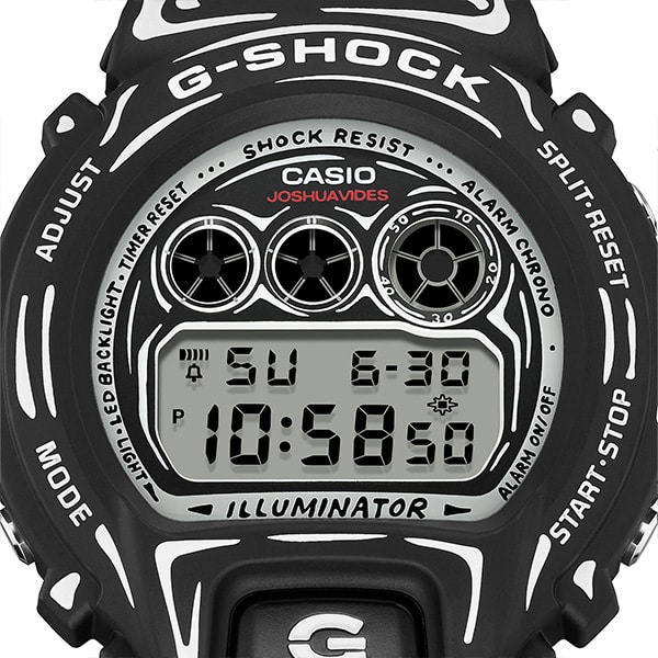 G-SHOCK Joshua Vides ジョシュア・ヴィーダス コラボレーションモデル DW-6900JV-1JR クォーツ メンズ