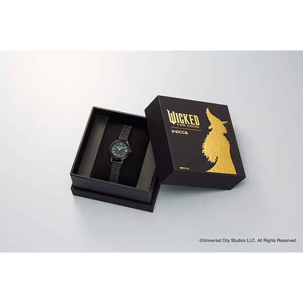 wicca ソーラーテック UNIVERSAL 限定モデル 映画『ウィキッド 永遠の約束』 KH4-947-41 「エルファバ」モデル レディース