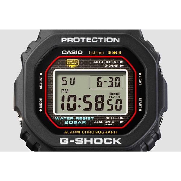 【G-SHOCK】初代G-SHOCK復刻モデル DW-5000R-1AJF クォーツ メンズ