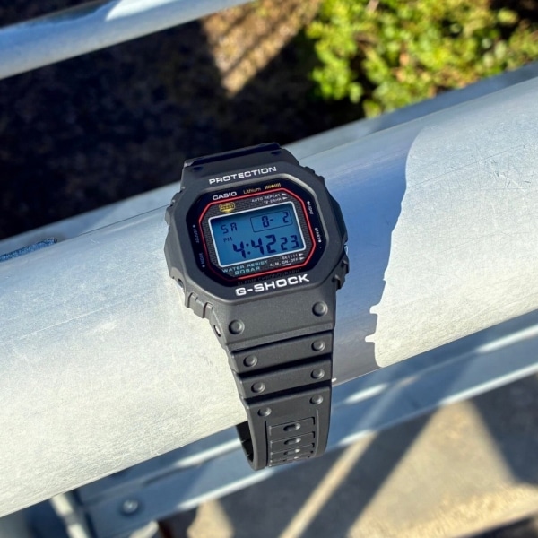 【G-SHOCK】初代G-SHOCK復刻モデル DW-5000R-1AJF クォーツ メンズ