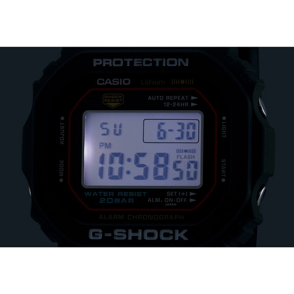 【G-SHOCK】初代G-SHOCK復刻モデル DW-5000R-1AJF クォーツ メンズ