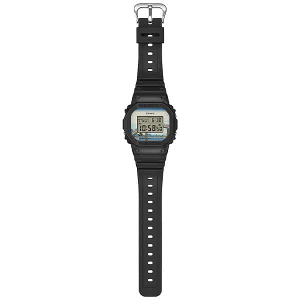 G-SHOCK 葛飾北斎 富嶽三十六景 「深川万年橋下」 DW-5600KHFM25-1JR クォーツ メンズ