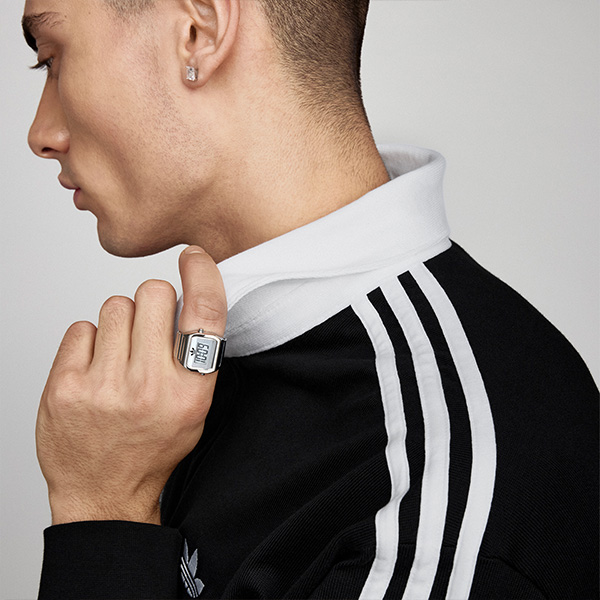 adidas アディダス DIGITAL TWO RING デジタルツーリング AOST26037 クォーツ ユニセックス