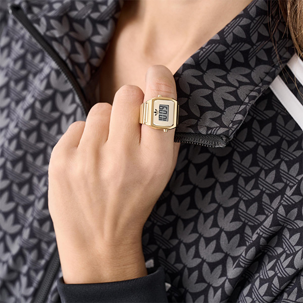 adidas アディダス DIGITAL TWO RING デジタルツーリング AOST26036 クォーツ ユニセックス