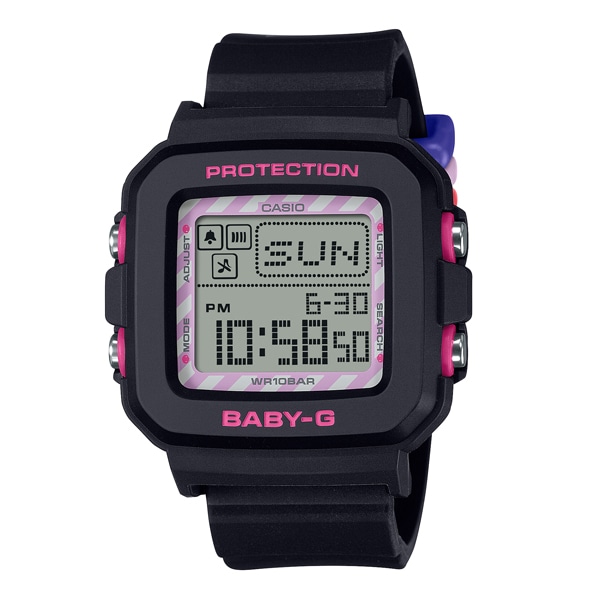 BABY-G BABY-G＋PLUS（ベイビージープラス） クロミ コラボレーションモデル BGD-10KKM-1JR クォーツ デジタル レディース