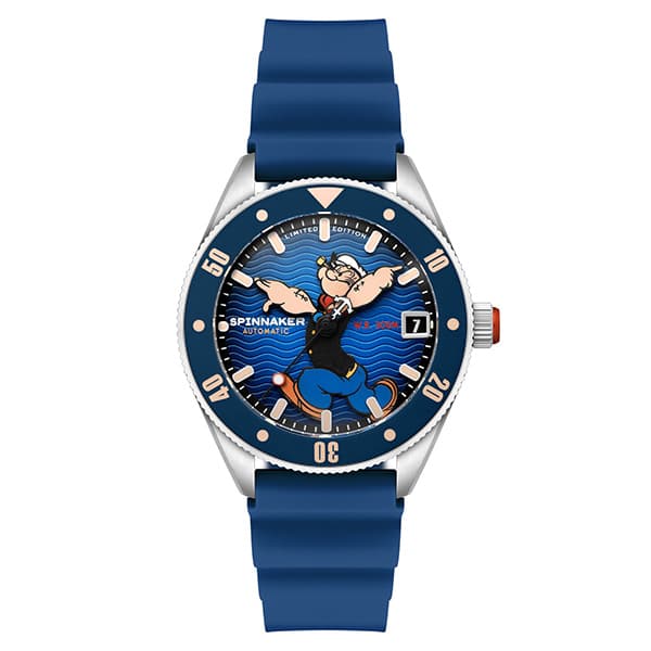 SPINNAKER スピニカー CHALLENGER AUTOMATIC POPEYE ANCHOR ARMS LIMITED EDITION チャレンジャー オートマティック ポパイ アンカー アームズ リミテッド エディション SP-5163-02 自動巻 メンズ