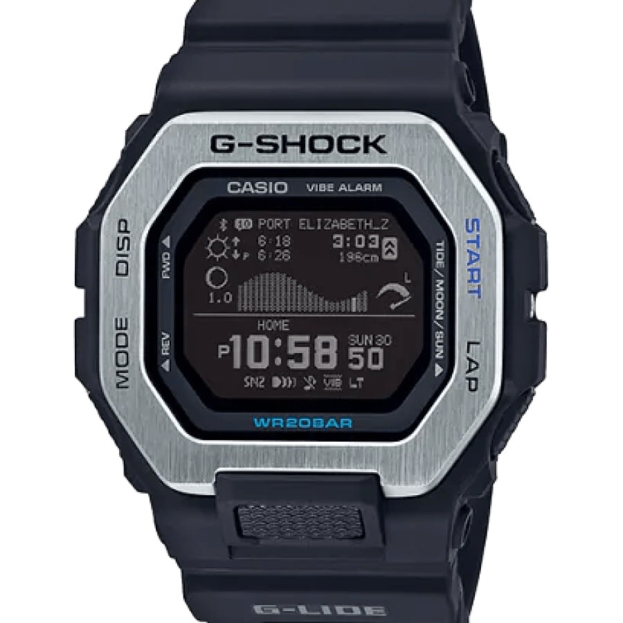 カシオ CASIO G-SHOCK ジーショック GBX-100-1JF G-LIDE スマートフォン連携 トレーニングログ タイドグラフ  ワールドタイム 腕時計 国内正規品 【送料無料 北海道/沖縄/離島除く】