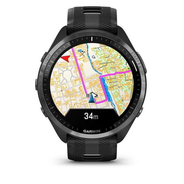 再入荷】 GARMIN ガーミン Forerunner 965 Black Suica対応 010-02809