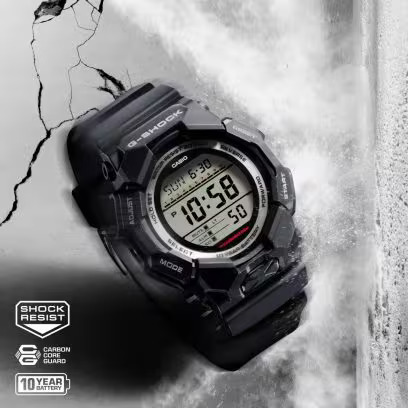 カシオ CASIO G-SHOCK GSHOCK ジーショック DIGITAL GD-010 SERIES GD-010-1JF 20気圧防水  耐衝撃構造（ショックレジスト） 10年バッテリーBig caseシリーズ 大型液晶 腕時計 国内正規品 【送料無料 北海道/沖縄/離島を除く】