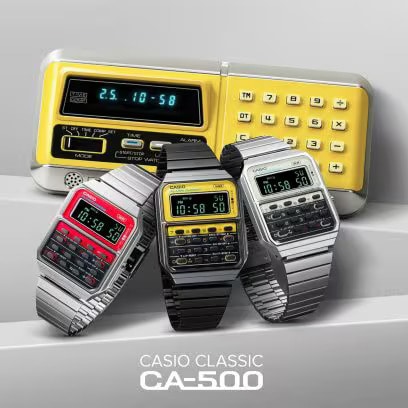 From left: CA-500WE-4B, CA-500WEGG-9B, CA-500WE-7B