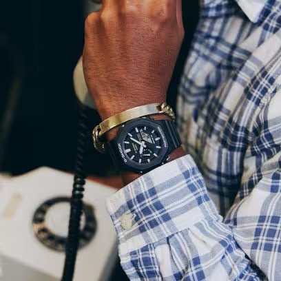 カシオ CASIO G-SHOCK GSHOCK ジーショック ANALOG-DIGITAL 2100Series GA-2100RL-1AJF 耐衝撃構造（ショックレジスト） 20気圧防水 オクタゴン 八角形 アナログデジタルコンビネーション 腕時計 国内正規品 4549526397806 【送料無料 北海道/沖縄/離島を除く】 1AJF FREE