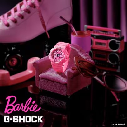 カシオ CASIO G-SHOCK カシオ ジーショック 「Barbie（バービー）」 コラボレーションモデル GMA-S110BE-4AJR 耐衝撃構造 （ショックレジスト） 耐磁時計 （JIS1種） 腕時計 国内正規品 【送料無料 北海道/沖縄/離島除く】 4AJR FREE