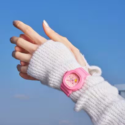 カシオ CASIO BABY-G BABYG ベビージー PLAYFUL HEARTS SERIES BGA-10 Series BGA-10-4AJF PINK 耐衝撃構造（ショックレジスト） 10気圧防水  腕時計 国内正規品 【送料無料 北海道/沖縄/離島を除く】 4AJF FREE