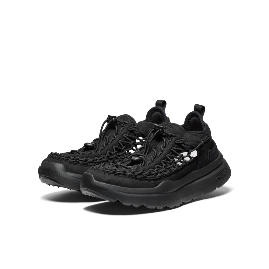 KEEN キーン スニーカー ウィメンズ アウトドアシューズ サンダル UNEEK WK ユニーク ダブルケー Black/Black 25.0cm 1030269 MM1 【送料無料 北海道/沖縄/離島を除く】 Black/Black 25.0cm