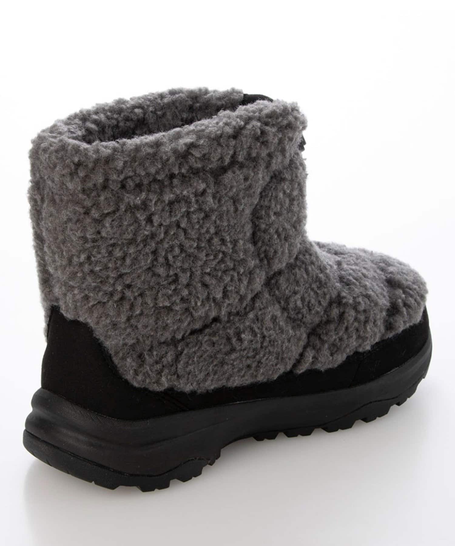 【人気ボアブーツ】THE NORTH FACE ノースフェイス ノースフェース Nuptse Bootie Short Fleece ブーツ MM（ミックスチャコール×ミックスチャコール）1302 23.0㎝～25.0㎝  NF52578 4571657581717【送料無料 北海道/沖縄/離島を除く】 MM（ミックスチャコール×ミックスチャコール） 23.0cm