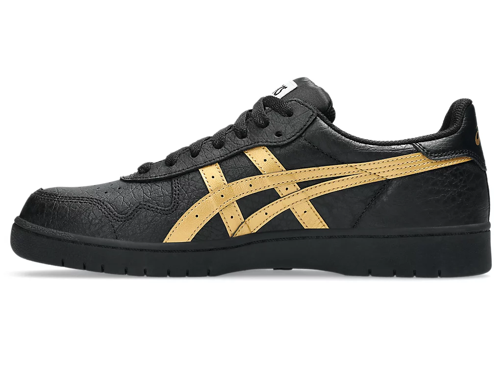 ▲【SPRING SALE】ASICS アシックス  ASICS SKATEBOARDING JAPAN PRO カラー: Black/Pure Gold 幅/ラスト: STANDARD 26.0cm～28.0cm 1201B048-002 4570158516754 【送料無料 北海道/沖縄/離島を除く】 カラー: Black/Pure Gold 26.0cm