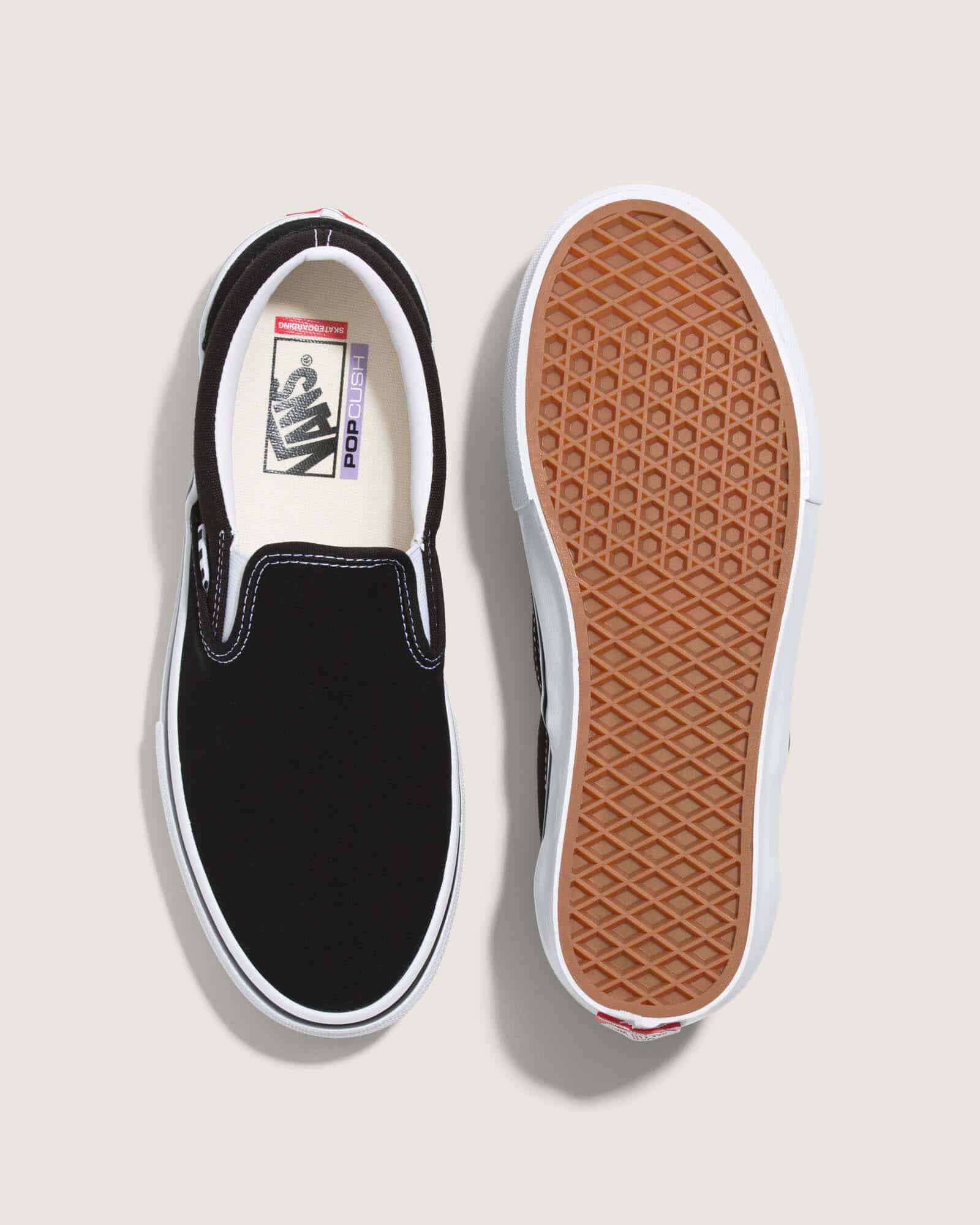 バンズ VANS SKATE SLIP-ON BLACK/WHITE VN0A5FCAY28 スケート スリップオン 23.0cm～28.5㎝ スニーカー メンズ シューズ 0194905580689 【北海道/沖縄/離島 着払い】 BLACK/WHITE 23.0cm