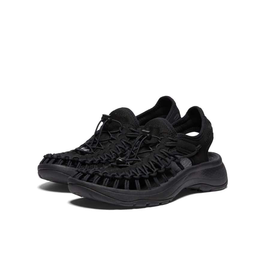 KEEN UNEEK ASTORIA キーン ユニーク アストリア Black/Black 25.0cm 1027292 スニーカー レディース 0195208151163【送料無料 北海道/沖縄/離島を除く】 Black/Black 25.0cm