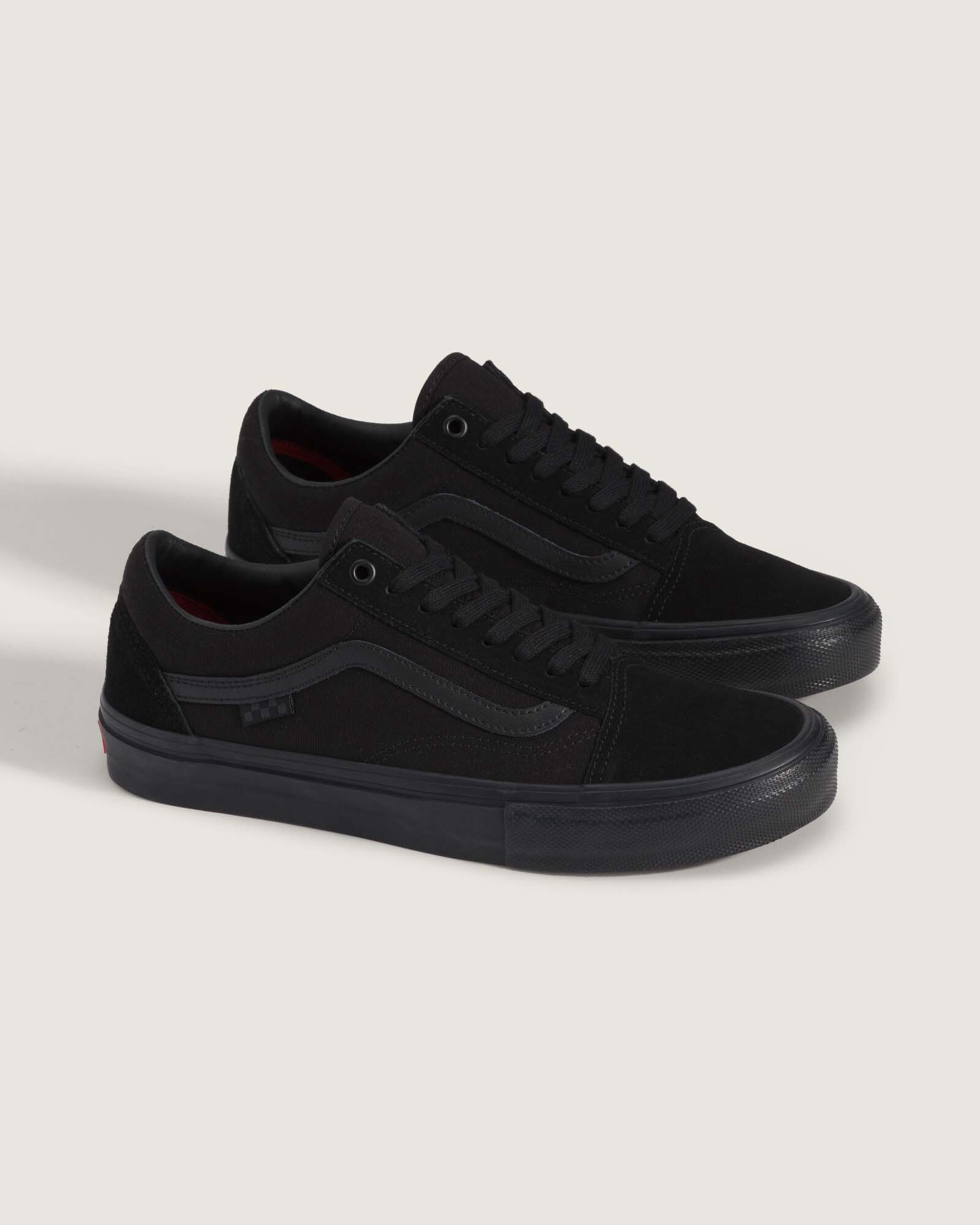 VANS SKATE Old Skool BLACK/BLACK VN0A5FCBBKA バンズ スケートオールドスクール  27.5㎝ スニーカー メンズ シューズ 0194901609261 【送料無料 北海道/沖縄/離島を除く】 BLACK/BLACK 27.5cm