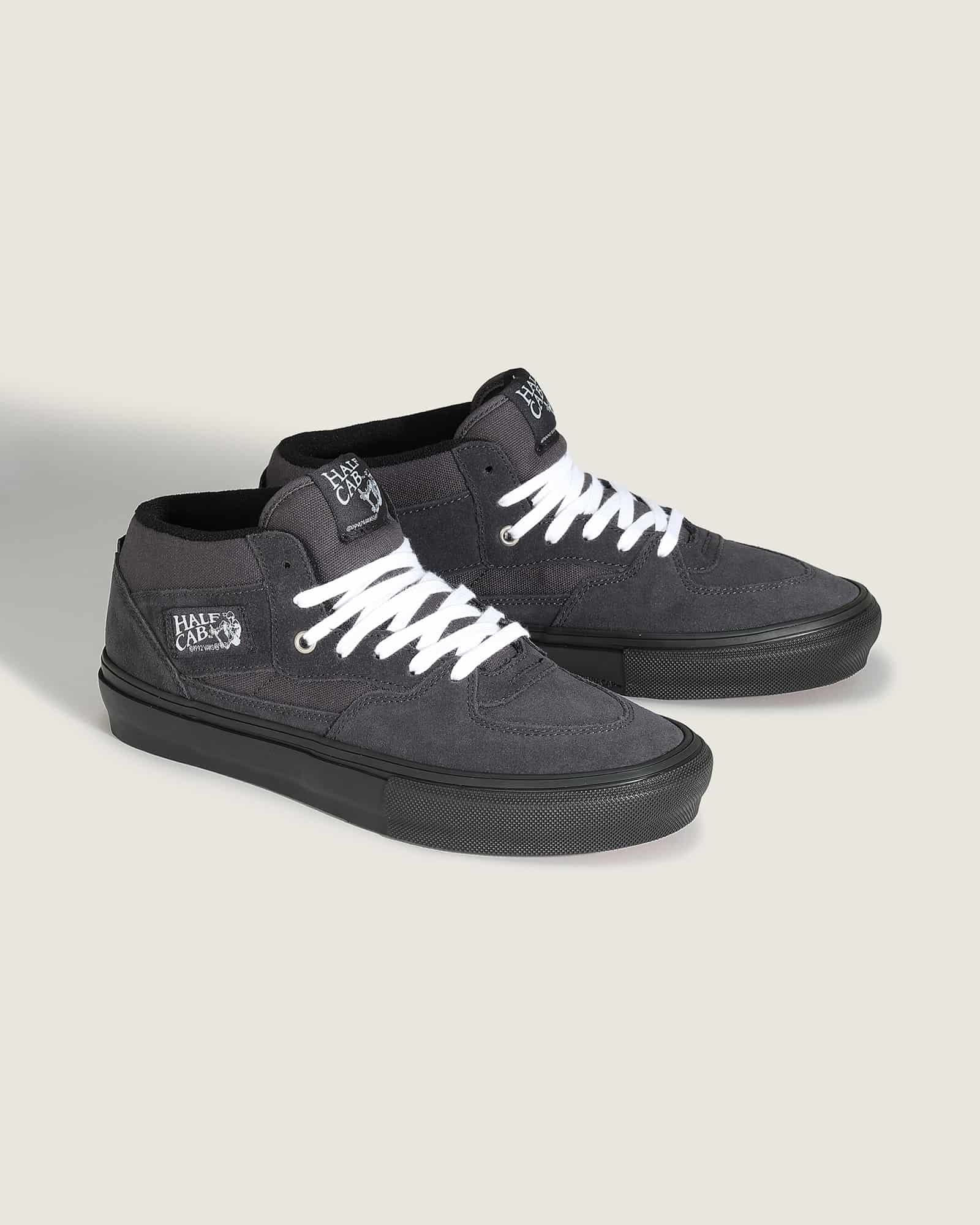 バンズ スケート ハーフキャブ VANS SKATE HALF CAB CHARCOAL GREY/BLACK VN0A5FCDB2U 26.0㎝～28.0㎝ スニーカー メンズ シューズ 0198268769866 【送料無料 北海道/沖縄/離島を除く】 CHARCOAL GREY/BLACK 26.0cm