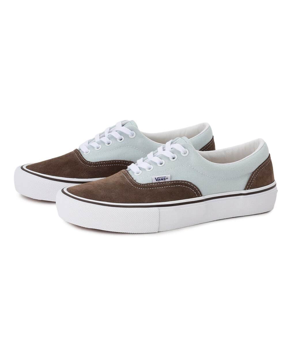 バンズ スケート エラ VANS Skate ERA BROWN/BLUE VN000ECRCL1 23.5㎝～28.0㎝ スニーカー メンズ レディース シューズ 0198266445786 【北海道/沖縄/離島 着払い】 BROWN/BLUE 23.5cm