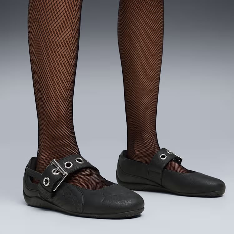 プーマ  ウィメンズ スピードキャット バレエ エトワール ドレスアップ スニーカー PUMA SPEEDCAT BALLET DRESS-UP WNS PUMA Black 23.5cm～24.5cm 408054_03 4070032878911 【送料無料 北海道/沖縄/離島を除く】 PUMA Black 23.5cm