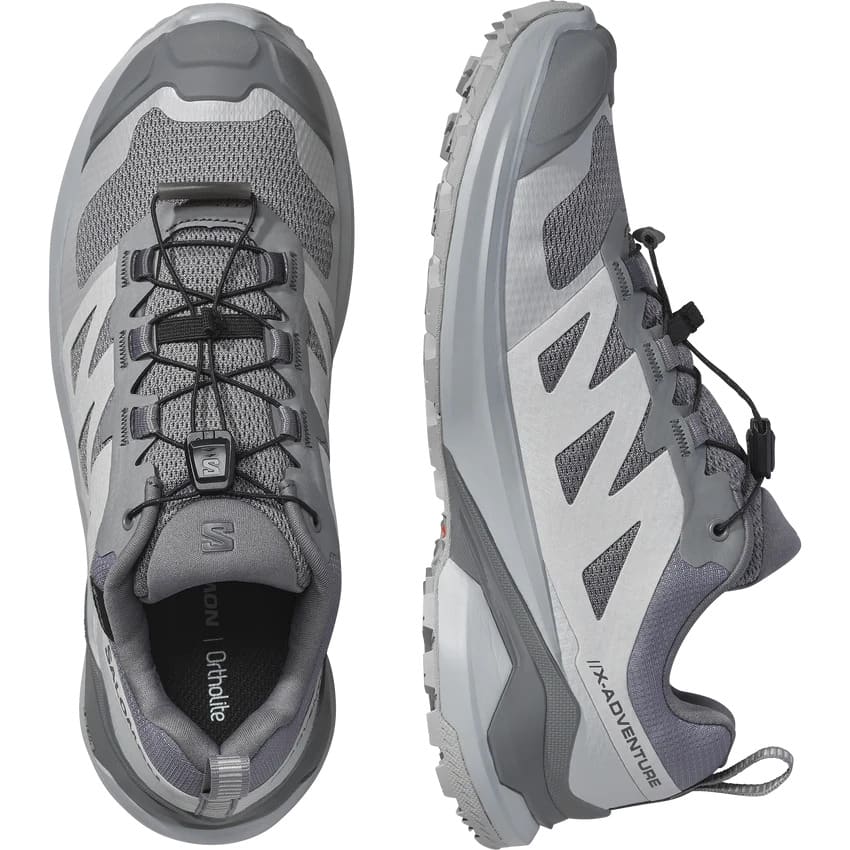 【サロモン】 SALOMON X-ADVENTURE GORE-TEX Castlerock / Alloy / Asphalt 26.5cm～27.5cm 0198720552050 ゴアテックス GORE/TEX メンズ スニーカー 【送料無料 北海道/沖縄/離島を除く】 Castlerock / Alloy / Asphalt 26.5cm