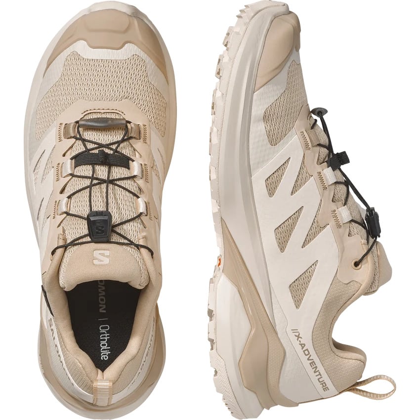 【サロモン】 SALOMON X-ADVENTURE GORE-TEX Safari / Almond Milk / Desert Tan 23.5cm～24.5cm 0198720551862 ゴアテックス GORE/TEX メンズ スニーカー 【送料無料 北海道/沖縄/離島を除く】 Safari / Almond Milk / Desert Tan 23.5cm