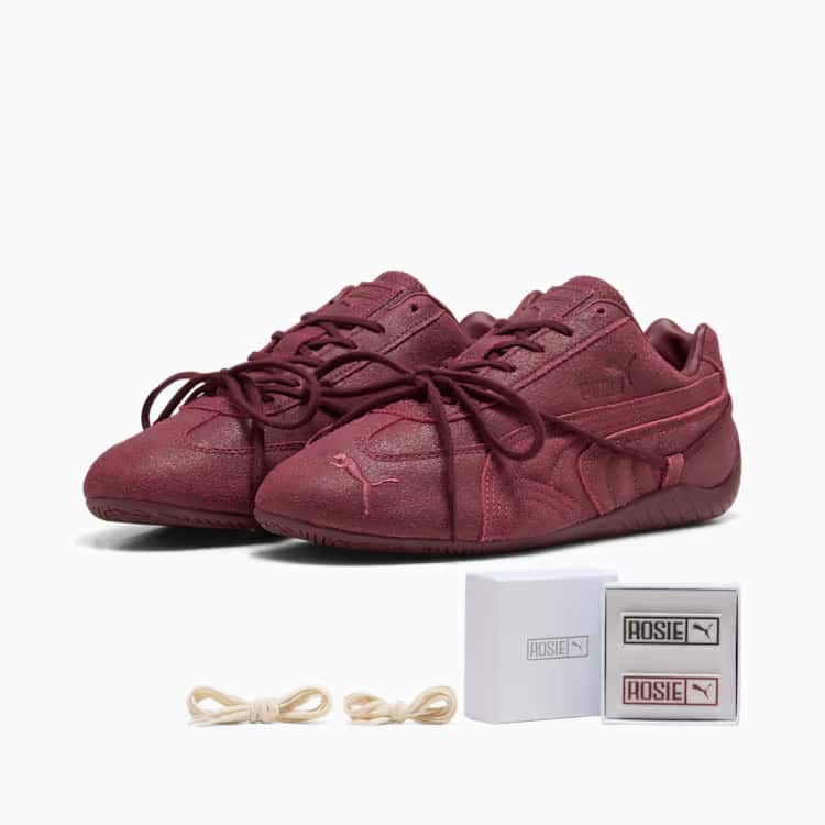 プーマ PUMA x ROSE スピードキャット ロゼ ヴィンテージ バーガンディ スニーカー SPEEDCAT VTG BURGUNDY × ROSE Burgundy-Aubergine 410911_01 22.5cm～25.5cm 4070036148911 【送料無料 北海道/沖縄/離島を除く】 Burgundy-Aubergine 22.5cm