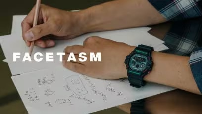 カシオ CASIO G-SHOCK ジーショック FACETASM コラボレーションモデル