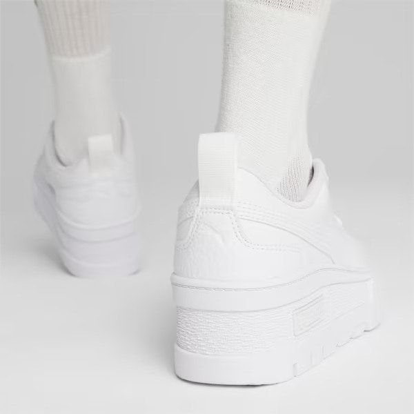 【PUMA】 Mayze Wedge Wns  Puma white プーマ ウィメンズ メイズ ウェッジ  386273 04 スニーカー  シューズ 24.0cm 4065449923538 KX3  【送料無料 北海道/沖縄/離島を除く】 24.0cm