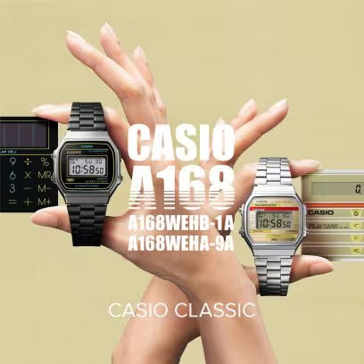 カシオ CASIO CLASSIC カシオクラシック A168WEHA-9AJF Heritage Colors 日常生活用防水 国内正規品  4549526367427 【北海道/沖縄/離島　着払い】