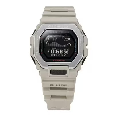 カシオ CASIO G-SHOCK GSHOCK ジーショック G-LIDE GBX-100 Series GBX-100-8JF  モバイルリンク/アプリ連携機能 センサー機能 トレーニング機能 タイドグラフ 通知機能 耐衝撃構造（ショックレジスト） 20気圧防水 腕時計 国内正規品  【送料無料 北海道/沖縄/離島除く ...